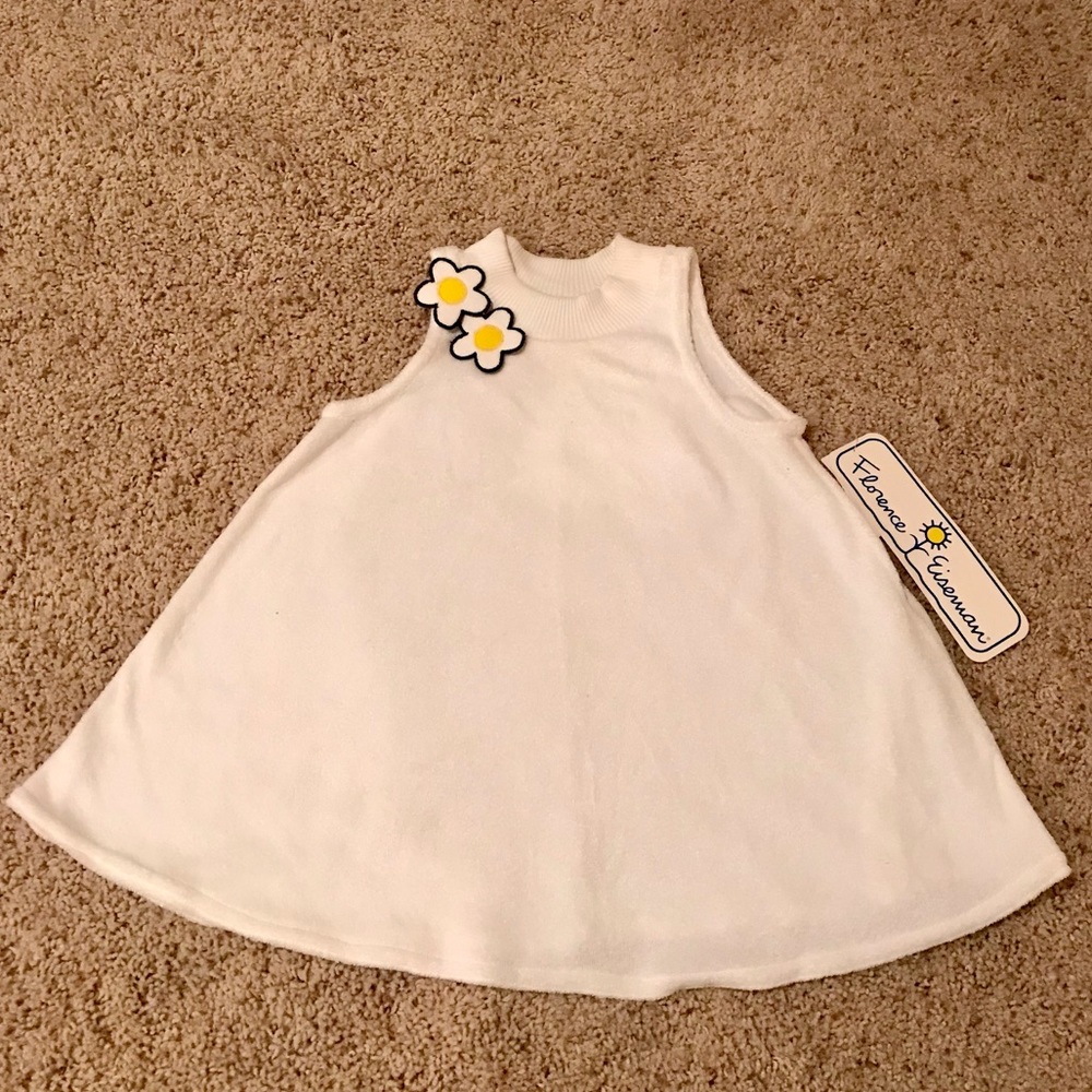 NWT Florence Eiseman Terry Swing Dress/ Swim Cover